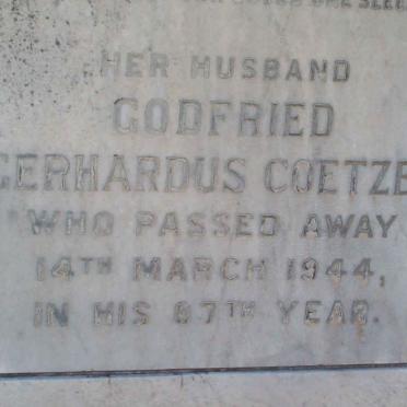 COETZEE Godfried Gerhardus -1944