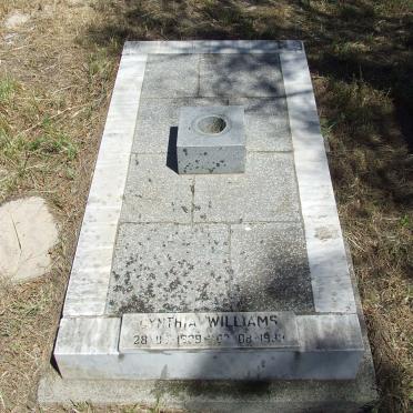 WILLIAMS Cynthia 1939-1939
