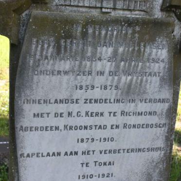 WILLEMSEN Gerrit Jan 1834-1924