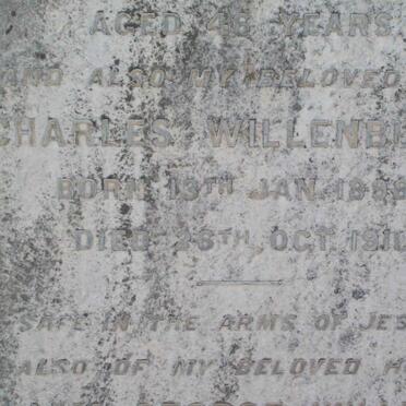 WILLENBURG Charles  1898-1911