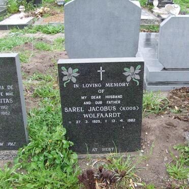 WOLFAARDT Sarel Jacobus 1925-1982