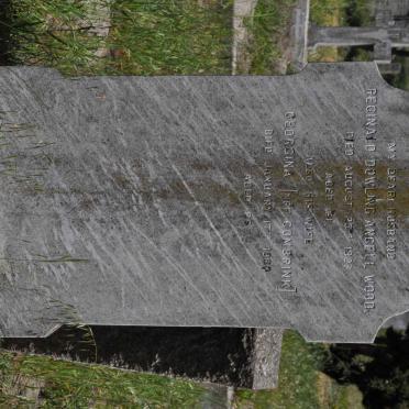 WOOD Reginald Dowling Angell -1927 &amp; Georgina COMBRINK -1960
