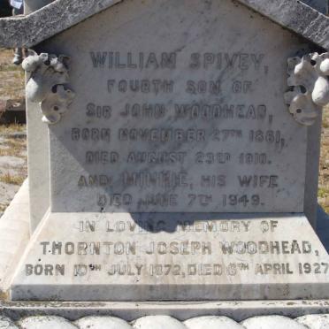 WOODHEAD William Spivey 1861-1910 &amp; Minnie -1949 :: WOODHEAD Thorton Joseph 1872-1927