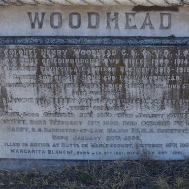WOODHEAD Henry 1855-1926 &amp; Ada Blanche BOBBINS 1859-1947
