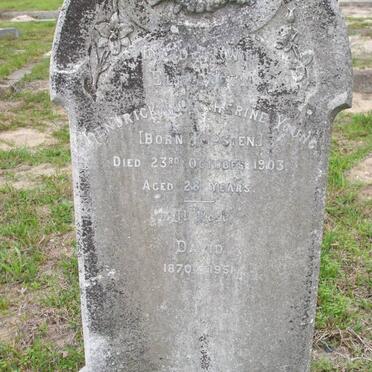 YOUNG David 1879-1951 &amp; Hendricka Catherine  KIRSTEN -1903