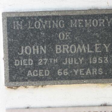 BROMLEY John -1953