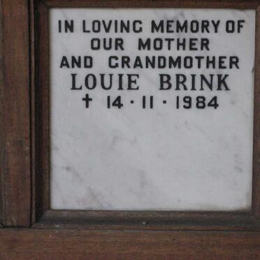 BRINK Louie -1984