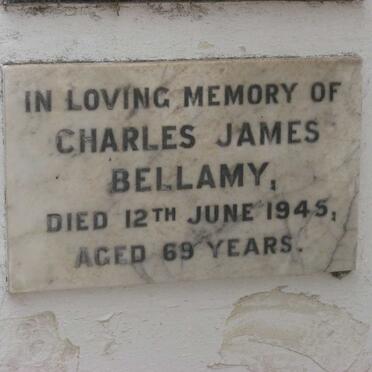 BELLAMY Charles James -1945