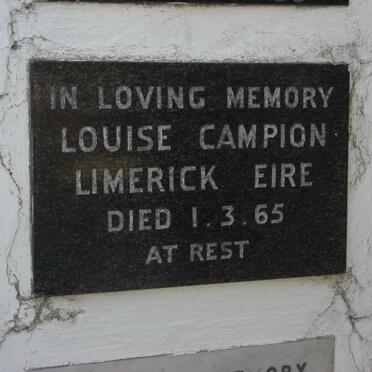 CAMPION Louise -1965