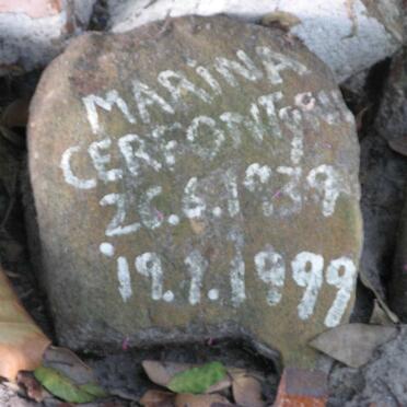 CERFONTYNE Marina 1939-1999