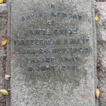 HULETT James Leige Masterman 1944-1946