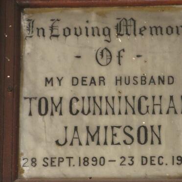 JAMIESON Tom Cunningham 1890-1957