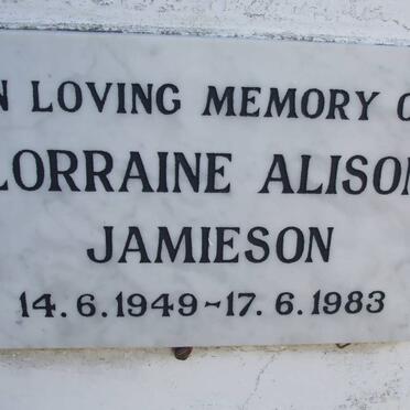 JAMIESON Lorraine Alison 1949-1983