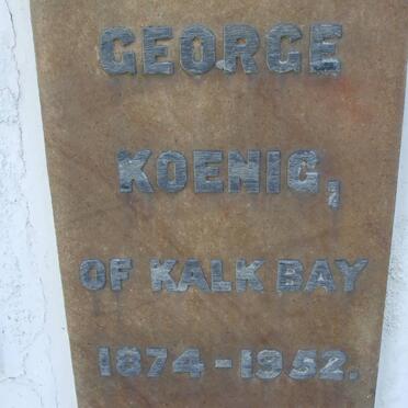 KOENIG George 1874-1952