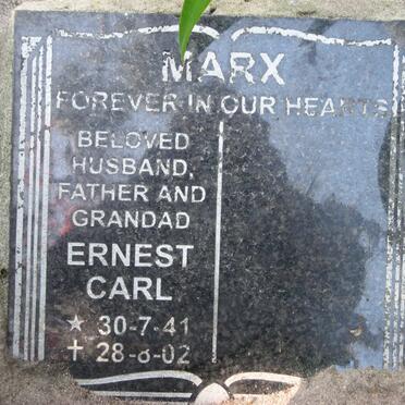 MARX Ernest Carl 1941-2002