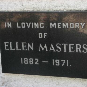 MASTERS Ellen 1882-1971