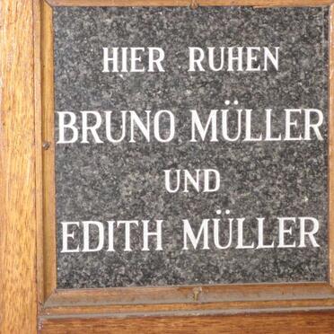 MULLER Bruno &amp; Edith
