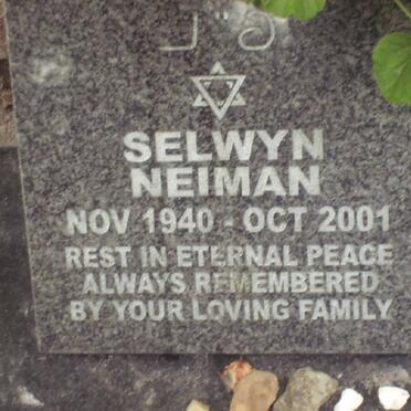 NEIMAN Selwyn -2001