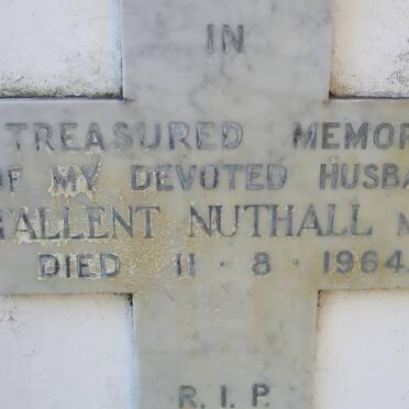 NUTHALL Tallent -1964