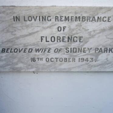 PARKIN Florence -1943