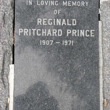 PRINCE Reginald Pritchard 1907-1971