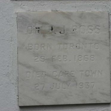 ROSS L.J. 1868-1937