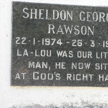 RAWSON Sheldon George 1974-1975