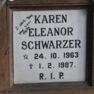 SCHWARZER Karen Eleanor 1963-1987