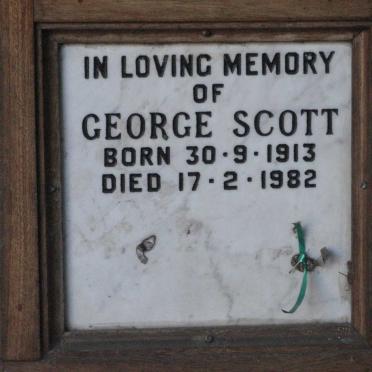 SCOTT George 1913-1982