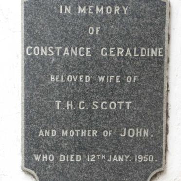 SCOTT Constance Geraldine -1950