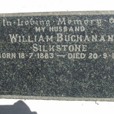 SILKSTONE William Buchanan 1883-1955