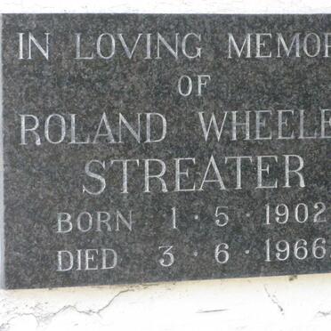 STREATER Roland Wheeler 1902-1966