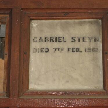 STEYN Gabriel -1961