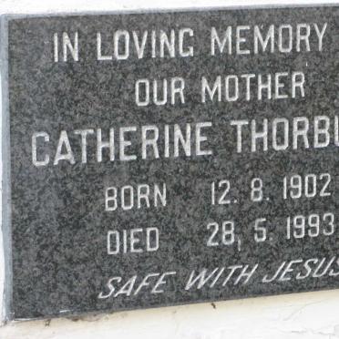 THORBURN Catherine 1902-1993