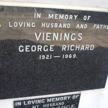 VIENINGS George Richard 1921-1969
