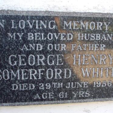 WHITING George Henry Somerford -1956