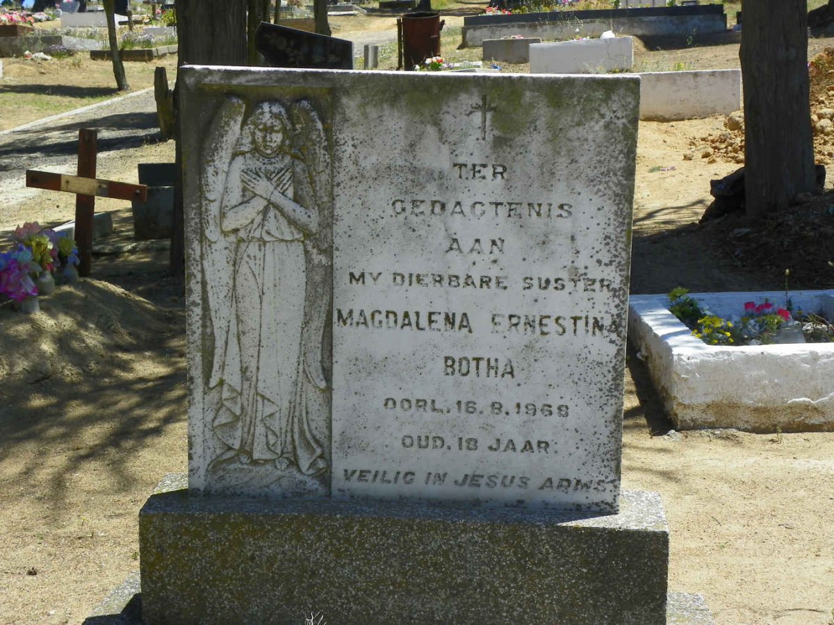 BOTHA Magdalena Ernestina -1968