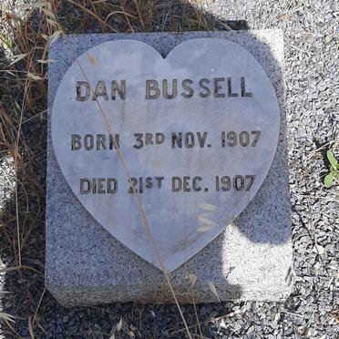 BUSSELL Dan 1907-1907