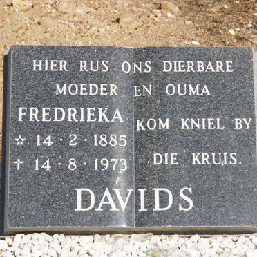 DAVIDS Fredrika 1885-1973