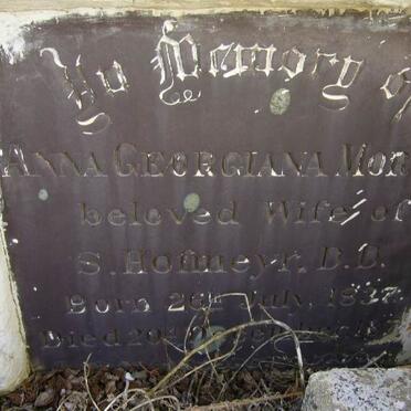 HOFMEYR Anna Georgiana nee MORGAN 1837-1876