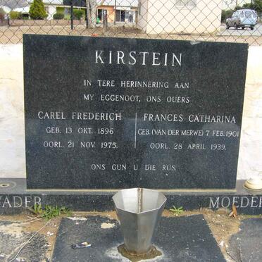 KIRSTEIN Carel Frederich 1896-1975 &amp; Frances Catharina VAN DER MERWE 1901-1939  288.jpg