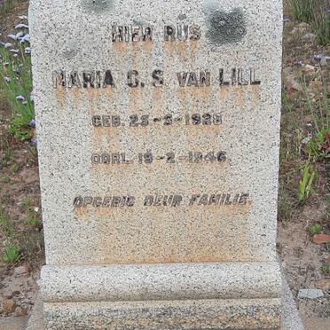 LILL Maria G.S., van 1928-1946