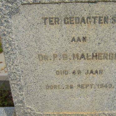 MALHERBE P.B. -1940