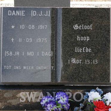 SWANEPOEL D.J.J. 1917-1975