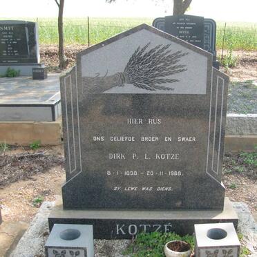 KOTZE Dirk P.L. 1898-1968