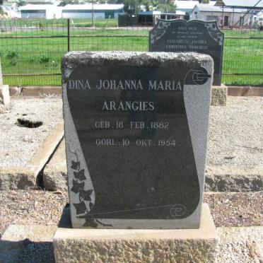 ARANGIES Dina Johanna Maria 1882-1954