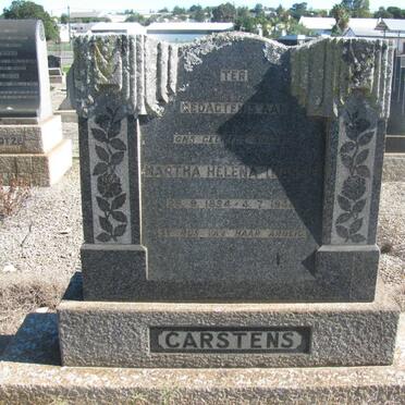 CARSTENS Martha Helena 1884-1948