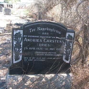 CARSTENS Andries 1926-1959