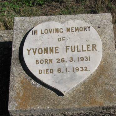 FULLER Yvonne 1931-1932