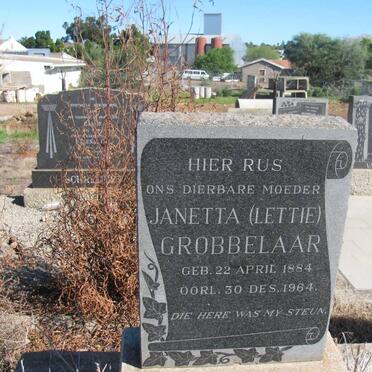 GROBBELAAR Janetta 1884-1964